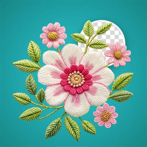 Premium PSD | Top view colorful flower in studio
