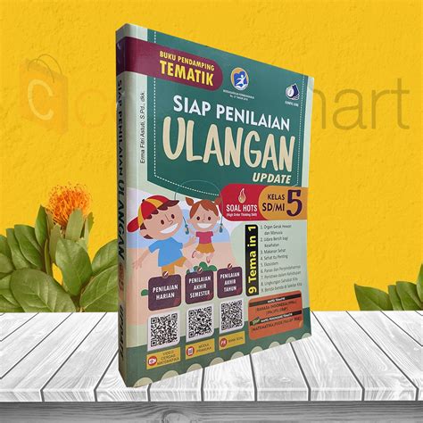 Jual Buku Pelajaran Sd Tematik Siap Penilaian Ulangan Sd Kelas