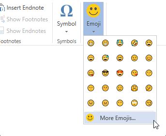 M Todos Para Insertar Emojis En Un Documento De Microsoft Word