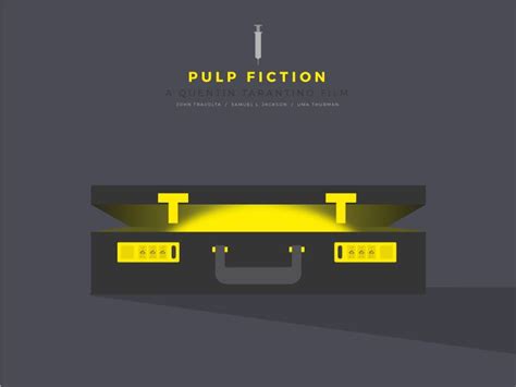 Pulp suitcase | Pulp fiction, Fiction, Suitcase