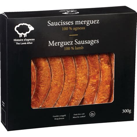 Saucisses Merguez L Agneau