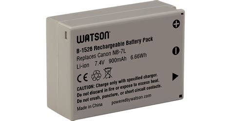 Watson Nb L Lithium Ion Battery Pack V Mah B B H