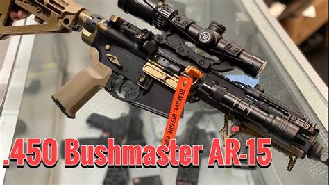 450 Bushmaster Ar 15 Pistol Thors Hammer Youtube