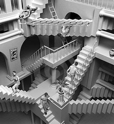 Escher Stairs Escher Art Stairs