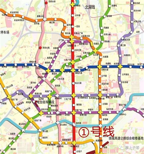 长春地铁线路图 长春地铁线规划图 伤感说说吧