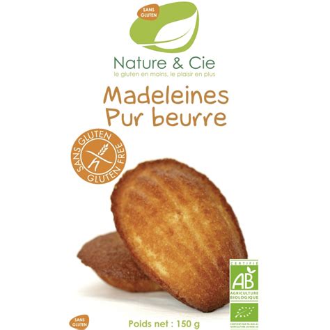 Achetez Les Madeleines Bio Au Beurre Nature Et Cie