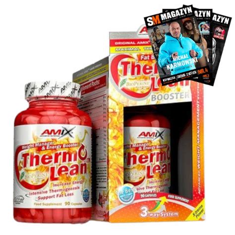 AMIX THERMOLEAN 90 Kaps SPALACZ REDUKCJA KARNITYNA Mocny Spalacz