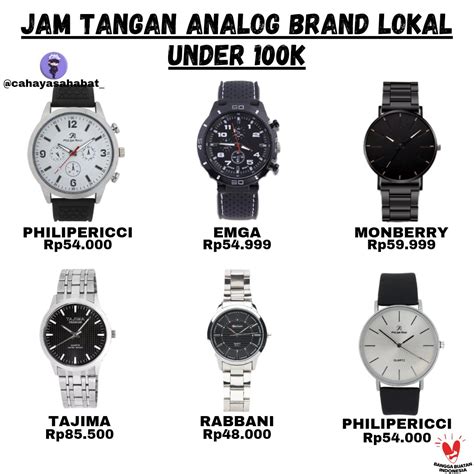 Cahaya Sahabat On Twitter Jam Tangan Brand Lokal Under K Buat