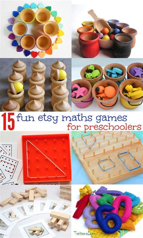 15 Cool Handmade Math Games And Resources For Preschoolers Number