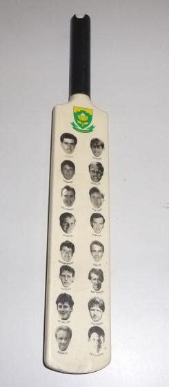 Other Antiques & Collectables - PROTEA CRICKET TEAM MINI BAT HANSIE ...