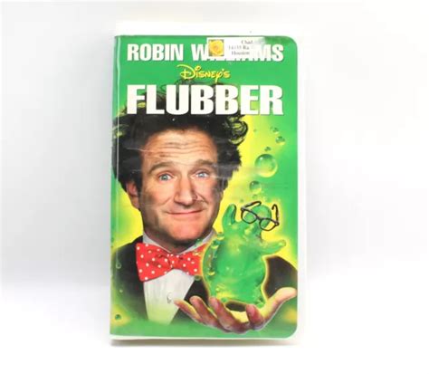 Walt Disney Flubber Robin Williams Vhs Video Tape Clamshell