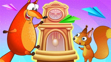 Hickory Dickory Dock Canciones Infantiles Dibujos Animados Para Niños