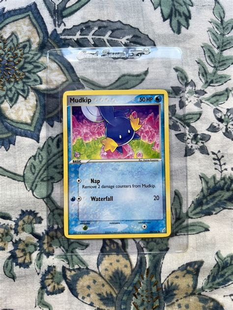 Mudkip 58 100 EX Crystal Guardians Common Pokemon NM Non Holo