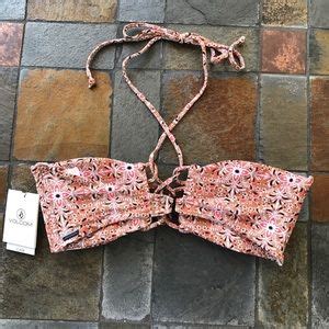 Volcom Swim Volcom Wallflower Bandeau Bikini Top Poshmark