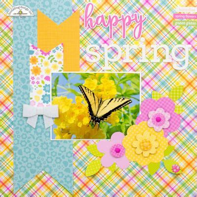 Doodlebug Design Inc Blog Spring Garden Collection Happy Spring