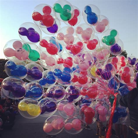 Mickey Mouse Balloons Disneyland