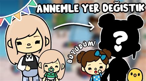 ANNEMLE YERLERİ DEĞİŞTİK Annem bebek oldu TOCA LİFE WORLD TÜRKÇE