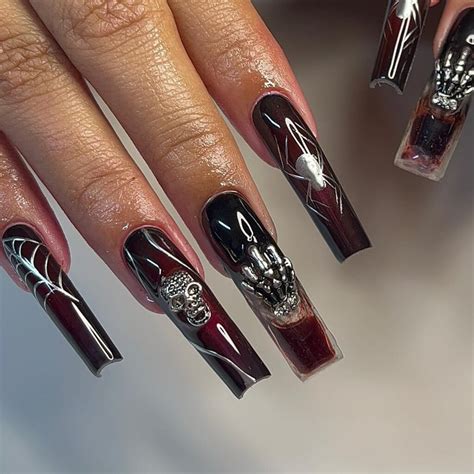 30 Best Vampire Nail Designs Lovely Nails And Spa