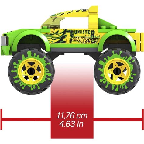 Mega Hot Wheels Gunkster Monster Truck Constru O De Carro De Brinquedo Figura