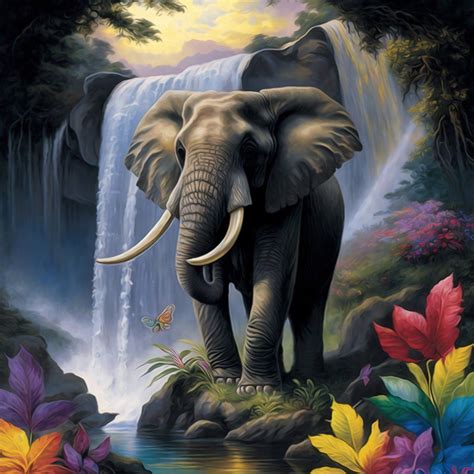 Elephant Jigsaw Puzzle | Zazzle | Big cats art, Elephant pictures ...