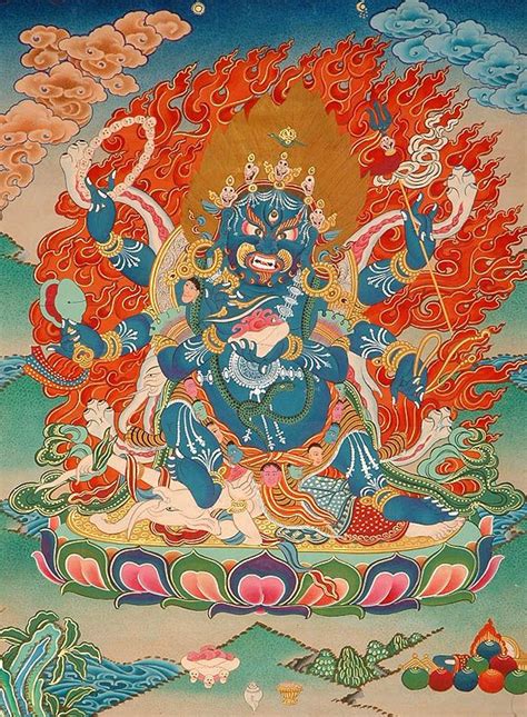 Dharma Protectors Of Tibetan Buddhism Tibet Art Buddhism Art