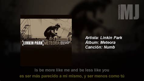 Numb Linkin Park Letra