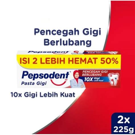 Jual Pepsodent Pasta Gigi White Isi X Gr Shopee Indonesia