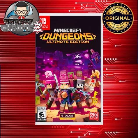 Nintendo Switch Minecraft Dungeons Ultimate Edition Brandnew