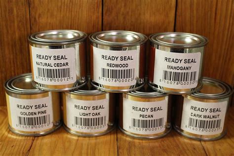 Ready Seal® - Sample Can Set (all 7 colors) *Free plus S/H | Ready Seal