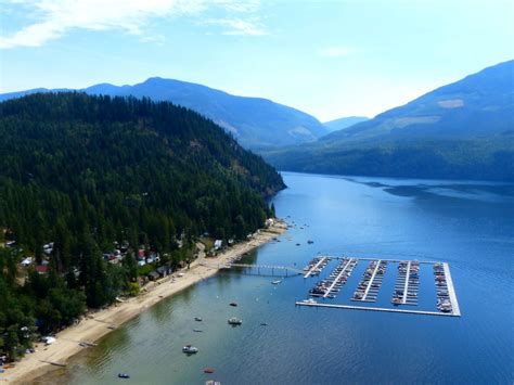 Mabel Lake Aerial August 2015 462 Version 2 Mabel Lake Resort And