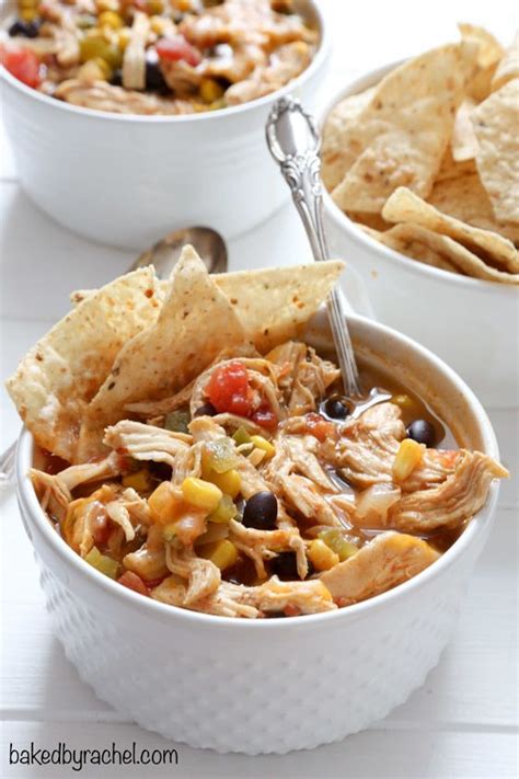 Crock Pot Chicken Black Bean Taco Chili Recipes Slow Cooker Black