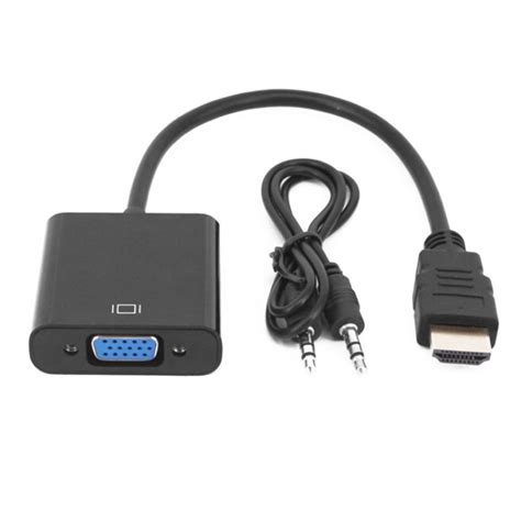 สายแปลง Hdmi To Vga Cable สาย Hdmi Cable Converter Adapter Hd1080p