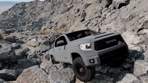 Toyota Tundra Rock Crawling Beamng Drive Youtube