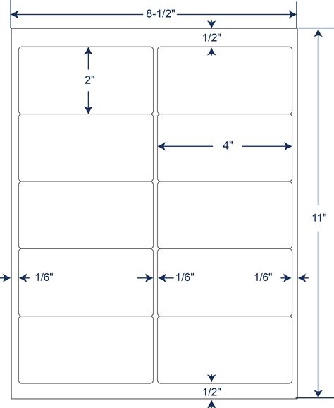 4" x 2" Laser Weather Resistant Polyester Labels (1,000 Sheets) - Continental Datalabel