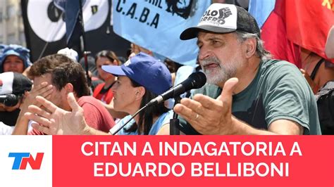 Citan A Indagatoria A Eduardo Belliboni En La Causa Por Irregularidades