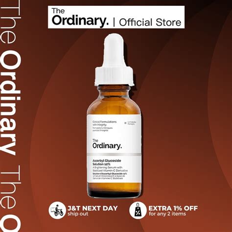 The Ordinary Ascorbyl Glucoside Solution Ml Shopee Philippines