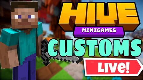 The Hive With Viewers Minecraft The Hive Live Youtube