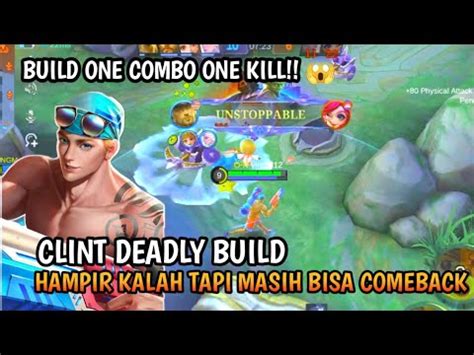 Build Rahasia Clint Yang Bikin Tambah Sakit Comeback Gendong Team