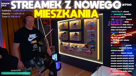 PIERWSZY STREAM Z NOWEGO MIESZKANIA YouTube