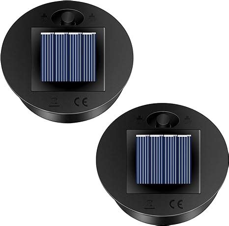 Amazon 2 Pack Replacement Solar Light Parts Top Size 2 76 Inches