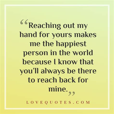 Reaching Out - Love Quotes