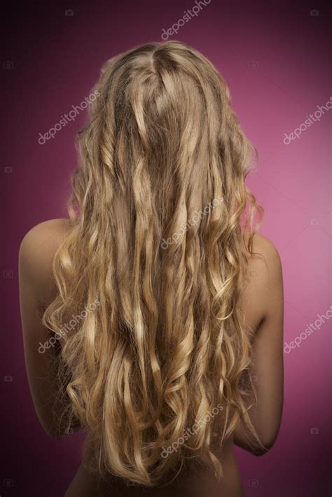 Female With Long Blonde Hair Stock Photo Carlodapino