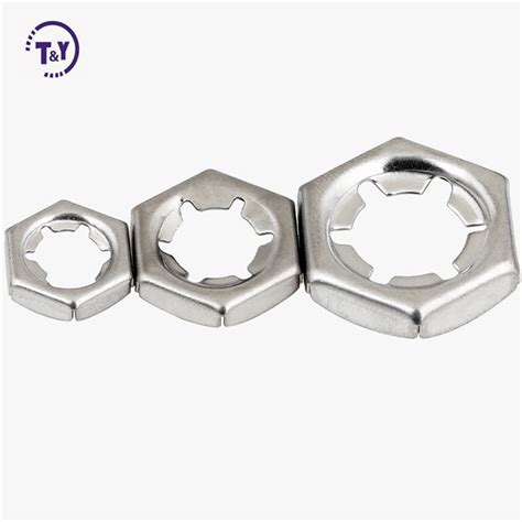 Din Automobile Hexagonal Stamping Self Locking Tight Nuts China