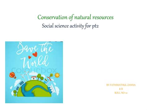 Conservation Of Natural Resources Ppt