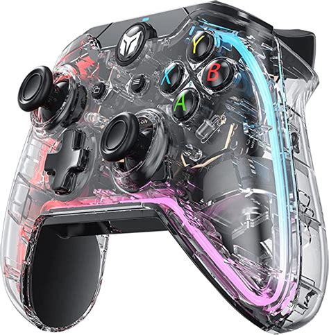 Bigbig Won Pc Controller Rainbow Wired Game Controller Rgb Light