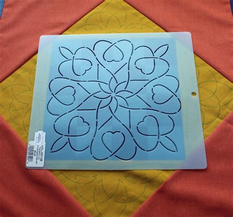 How To Use Stencils For Quilting The Crafty Quilter