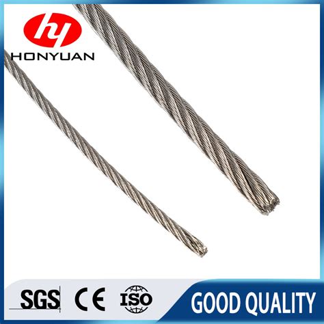 Ungalva X S Fc Mm Steel Wire Rope With One Strand Colored China