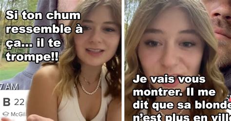 Une fille au Québec expose un homme qui trompe sa blonde sur Tinder