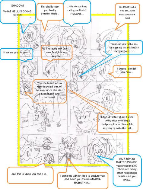 Sonic To Maria Tg Comic Part 2 By Classicsonicsatam On Deviantart