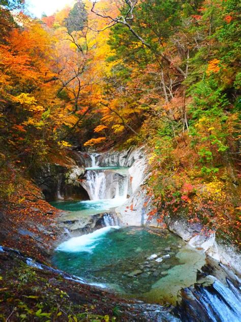 紅葉の西沢渓谷 Autumn Leaves Hiking In Nishizawa Gorge Jalan★jalanさんの乾徳山・黒金